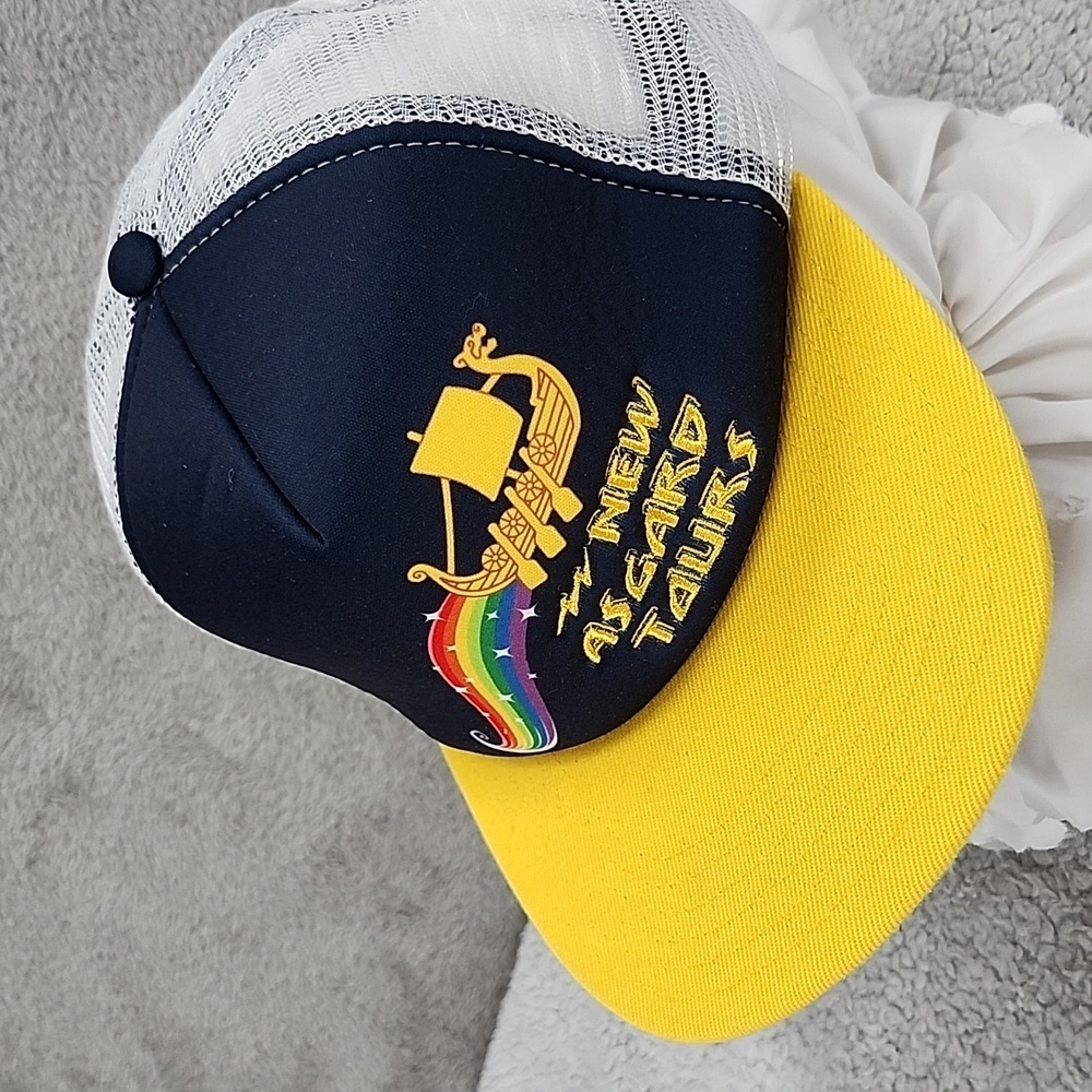 Disney Parks Marvel Thor New Asgard Tours Snapback Hat Cap